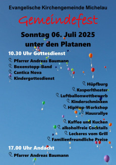 Gemeindefest 2025