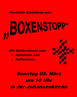 Boxenstopp