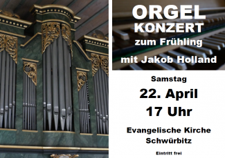 Orgelkonzert in Schwürbitz
